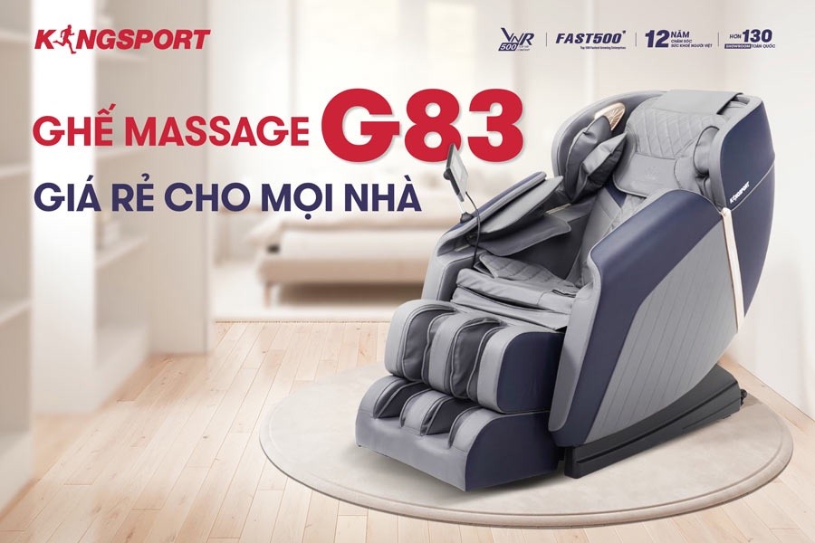 Con lăn và túi khí ghế massage G83