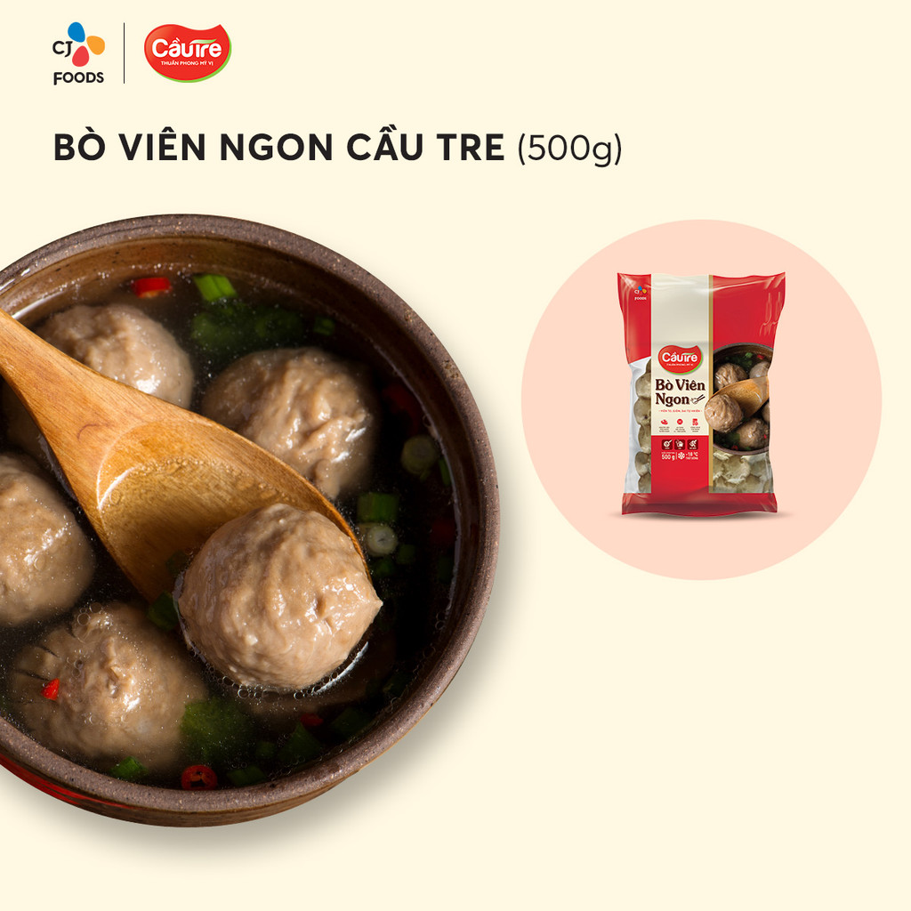 Mô tả Đồ viên Cầu Tre - Cá viên ngon, Bò viên ngon, Lẩu thả Long Cung (viên chiên, thả lẩu, nấu súp) - 4