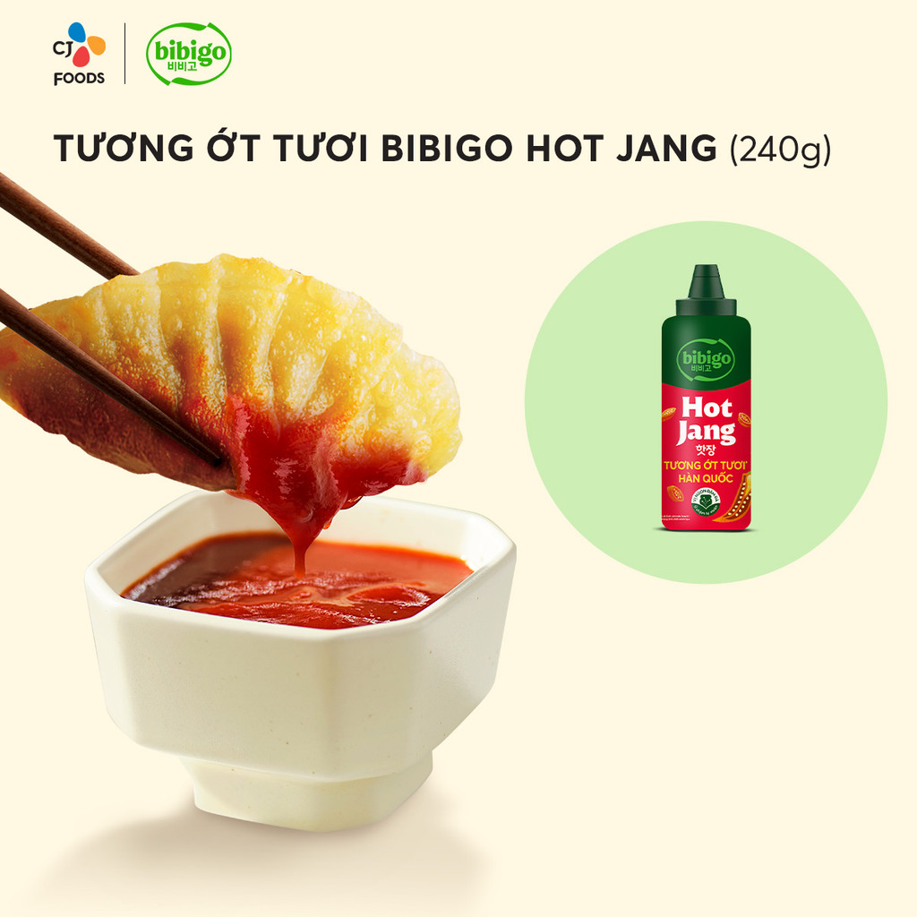 Mô tả Tương ớt tươi Hàn Quốc Hot Jang Bigigo 240g (100% ớt tươi lên men tự nhiên) - 1