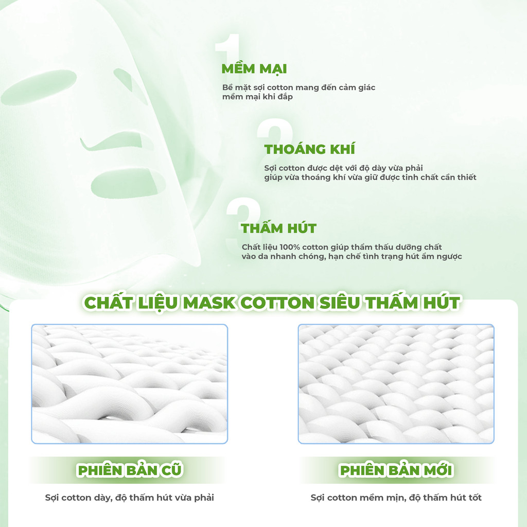 Mô tả Combo 10 Mặt Nạ BNBG Hỗ Trợ Phục HồI, Làm Dịu Da BNBG Vita Genic Relaxing Jelly Mask 30mlx10 - 6