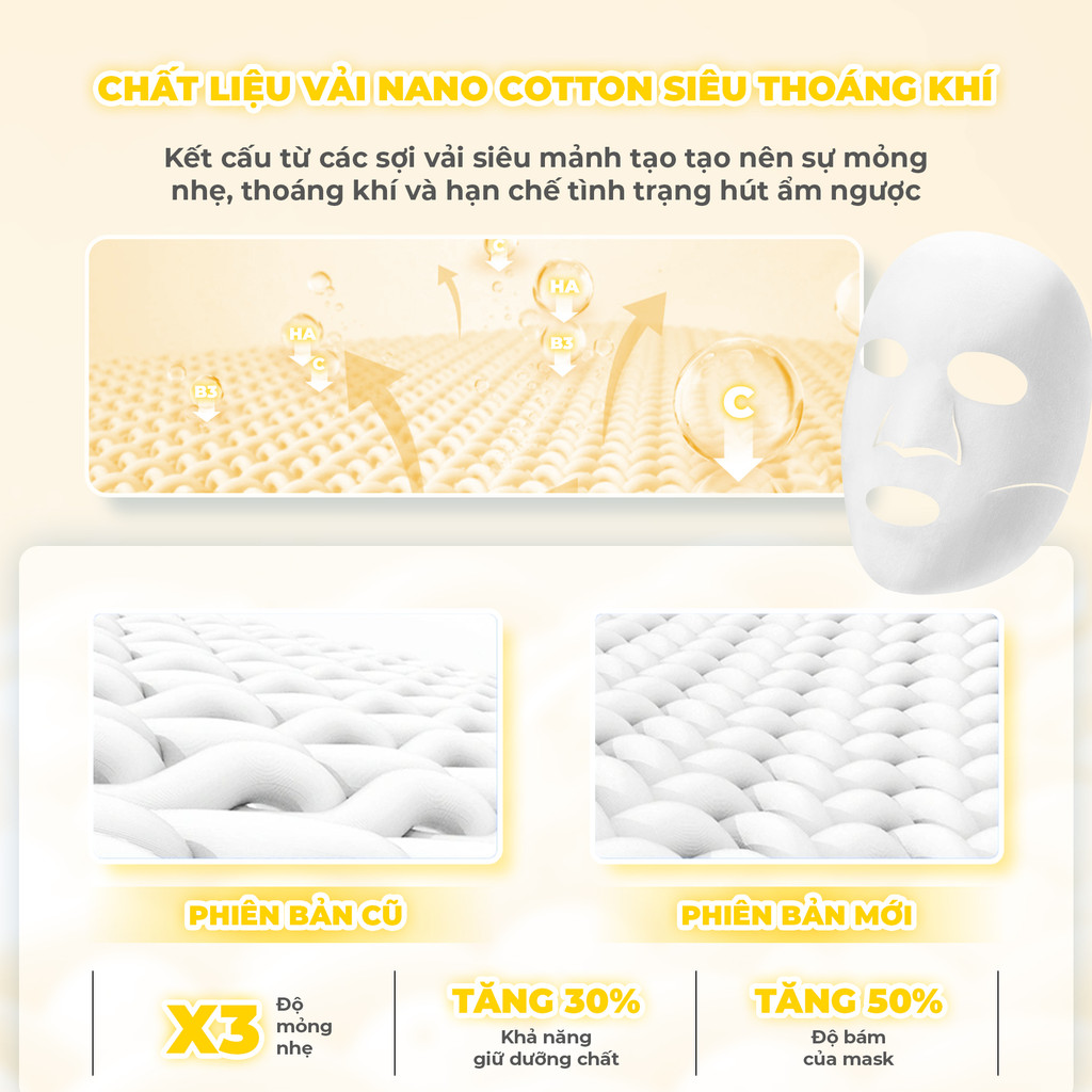 Mô tả Combo 10 Mặt Nạ BNBG Hỗ Trợ Dưỡng Trắng, Làm Sáng Da BNBG Vita Genic Whitening Jelly Mask 30mlx10 - 8