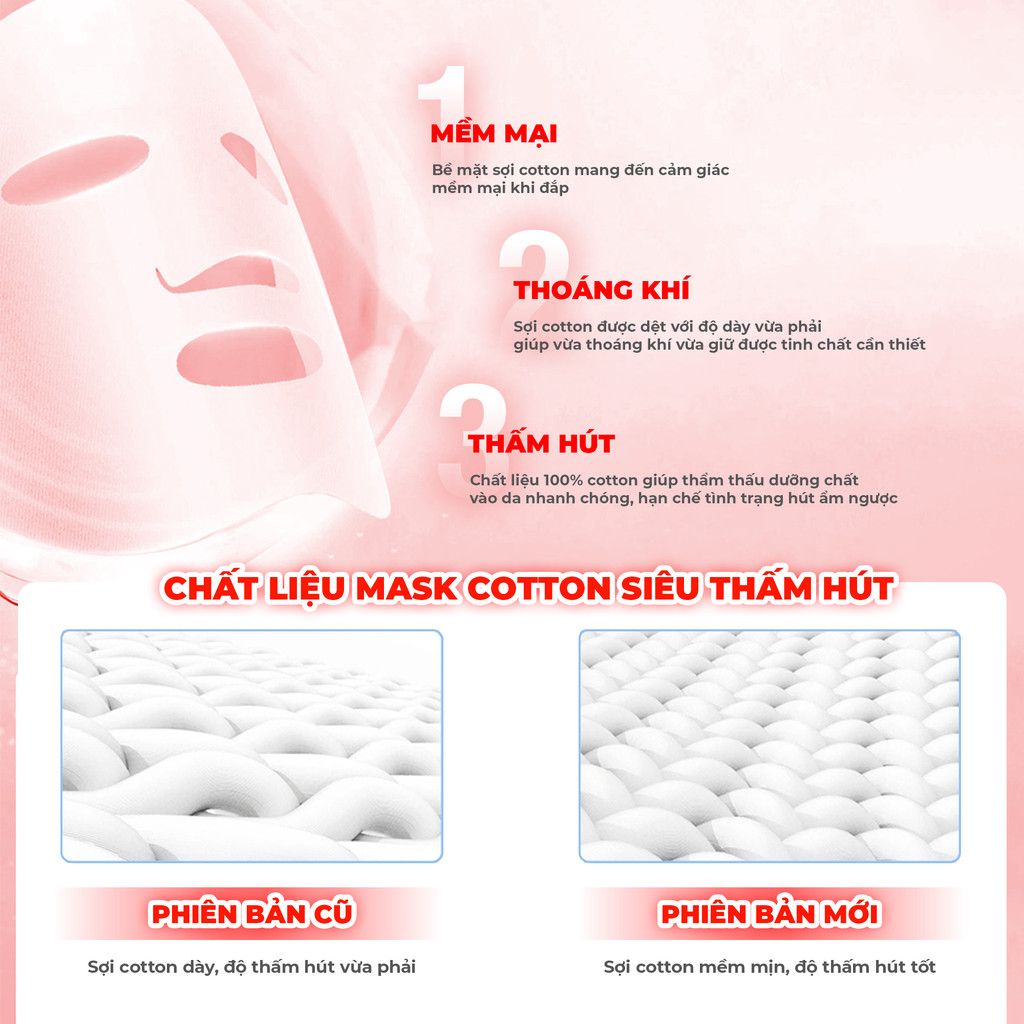 Mô tả Combo 10 Mặt Nạ BNBG Hỗ Trợ Nâng Cơ, Săn Chắc Da BNBG Vita Genic Lifting Jelly Mask 30mlx10 - 5