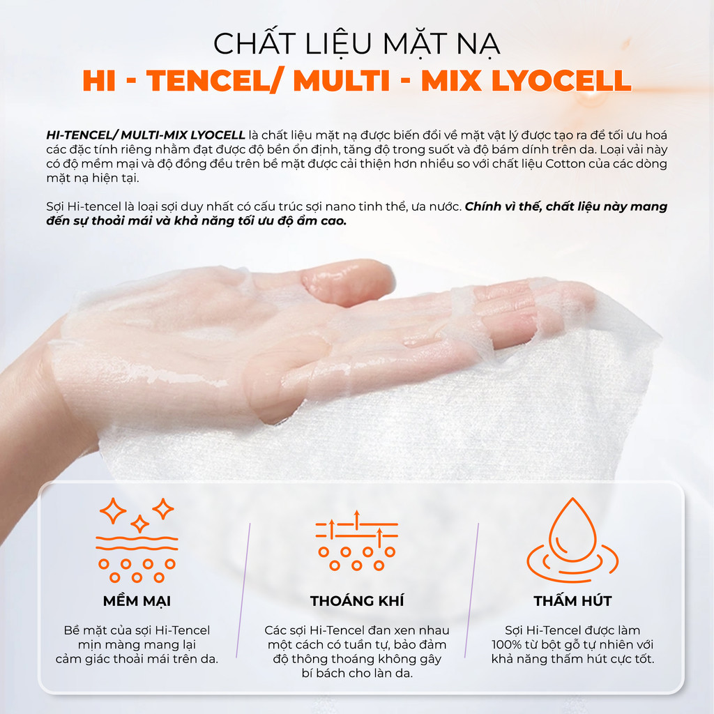 Mô tả Combo 10 Mặt Nạ BNBG Tinh Chất Tăng Cường PLACENTA Hỗ Trợ Làm Dịu Và Phục HồI Da 30mlx10 - 5