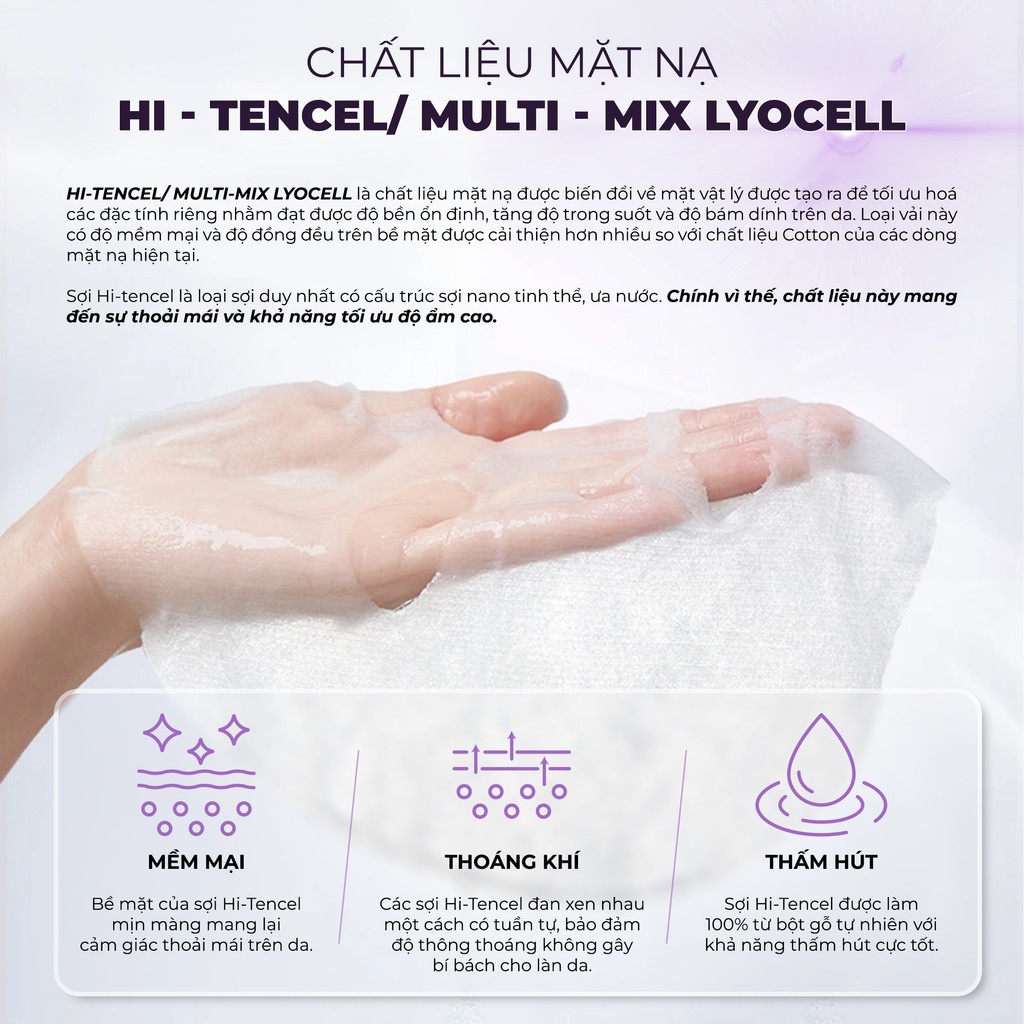 Mô tả Combo 10 Mặt Nạ BNBG Tinh Chất Hỗ Trợ Tăng Cường EXOSOME Hỗ Trợ Giảm Lão Hóa 30mlx10 - 5