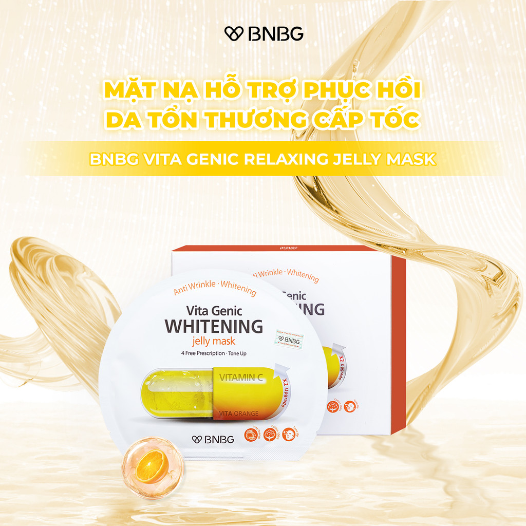 Mô tả Combo 20 Mặt Nạ BNBG Mix Hỗ Trợ Phục Hồi Da BNBG Vita Genic Jelly Mask 30mlx20 - 1
