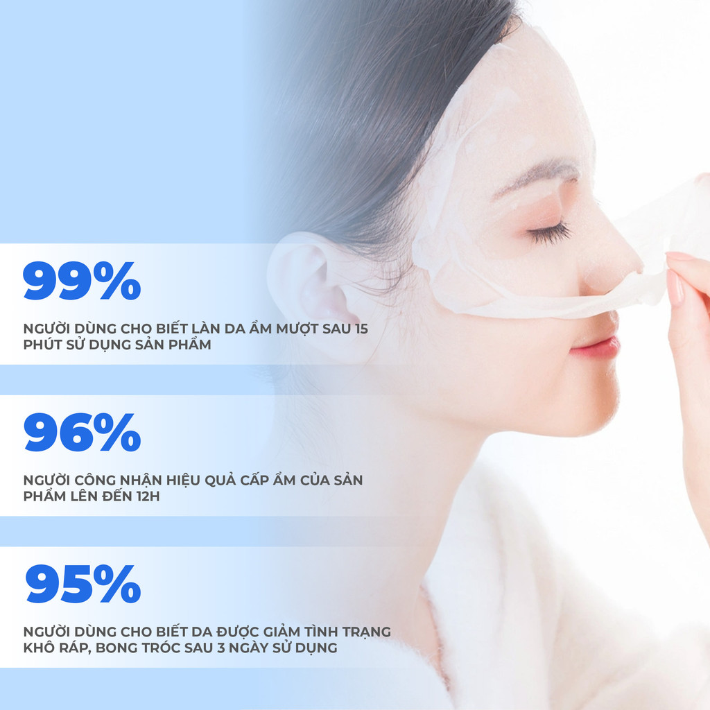 Mô tả Combo 20 Mặt Nạ BNBG Hỗ Trợ Dưỡng Ẩm, Cấp Nước BNBG Hydrating Vita Genic Jelly Mask 30mlx20 - 5