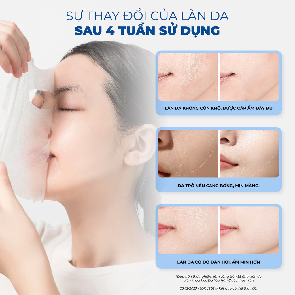 Mô tả Combo 10 Mặt Nạ BNBG Tinh Chất Hỗ Trợ Tăng Cường PDRN Hỗ Trợ Cấp Ẩm Và Căng Bóng Da 30mlx10 - 8
