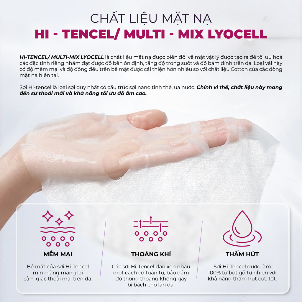 Mô tả Combo 10 Mặt Nạ BNBG MIX Tinh Chất Hỗ Trợ Tăng Cường Dưỡng Da Chuyên Sâu BNBG Skinbooster Mask 30ml x10 - 4