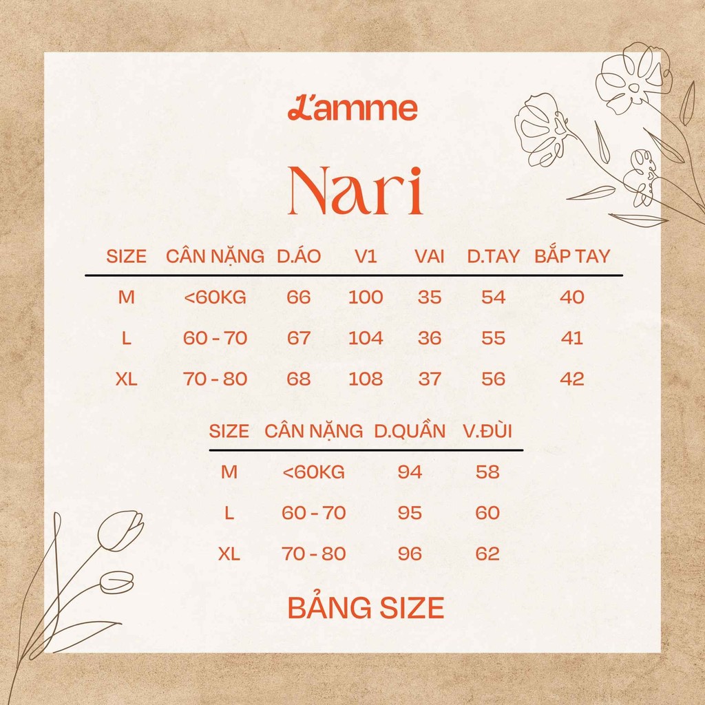 Mô tả Bộ đồ ngủ mặc nhà Nari họa tiết kẻ caro trẻ trung, chất liệu đũi mềm mại kiểu dáng năng động BST 2024 thiêt kế by L'AMME - 5