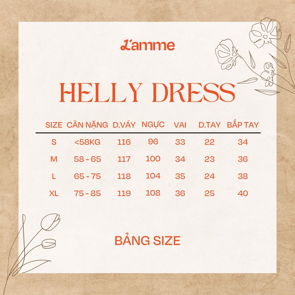 Mô tả Váy bầu đầm bầu nữ chất thô đũi hàn dáng xòe phối cổ sơ mi HELLY Dress BY L'AMME - 3