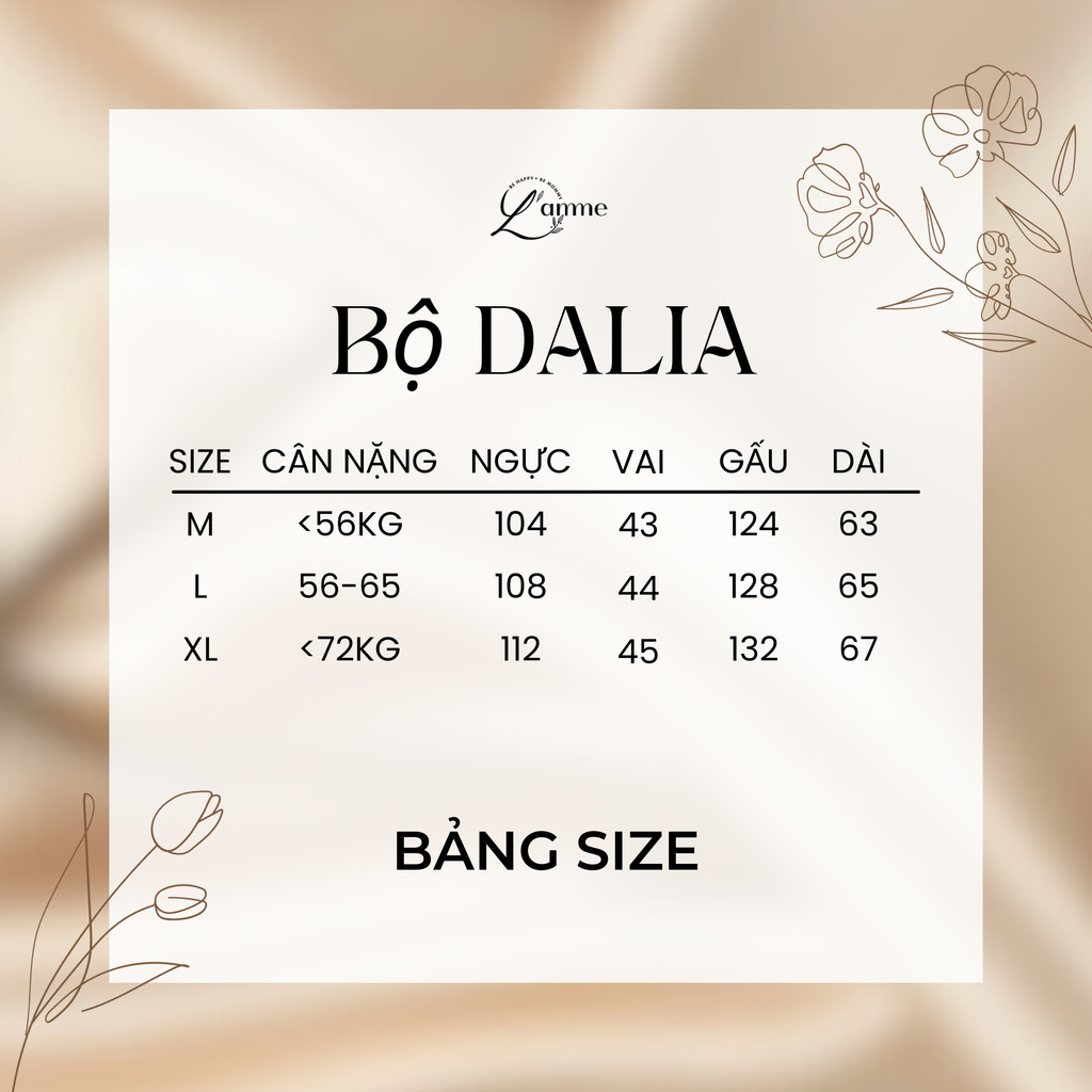 Mô tả Bộ đồ ngủ mặc nhà Dalia họa tiết kẻ caro trẻ trung, chất liệu đũi mềm mại, kiểu dáng năng động thiêt kế by L'AMME - 3