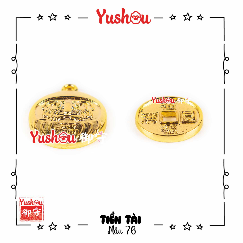 Túi Phước Yushou Khai vận chiêu tài - Mẫu 76 - Kiểu Omamori Nhật, Có sẵn, Quà tặng ý nghĩa.
