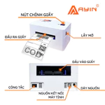Máy In Nhiệt Khổ A7 AIYIN 368BT Kết Nối Bluetooth, Máy In Đơn Hàng TMĐT Trên Điện Thoại Máy Tính, In Mã Vận Đơn — ảnh 7