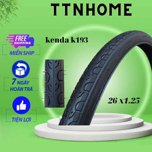Lốp xe đạp kenda 26 x1.25, Vỏ xe đạp địa hình 26x1.25 | Shopee Việt Nam