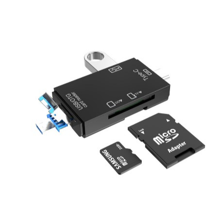Đầu đọc thẻ nhớ SD, Micro SD, USB cho điện thoại Android,Máy tính