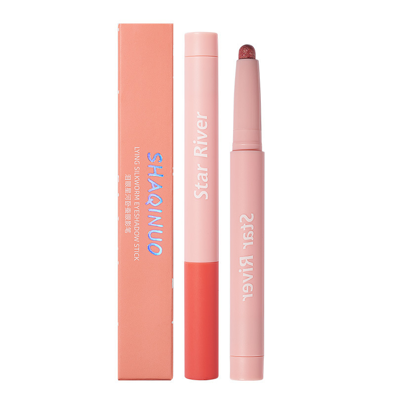 Bút Sáp Trang Điểm Mắt Lấp Lánh Ánh Ngọc Trai Shaqinuo Lying Silkworm Eyeshadow Stick SN818