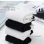 Combo 5 đôi vớ thể thao nam nữ trắng đen chất cotton 3B thoáng khí, mềm mịn