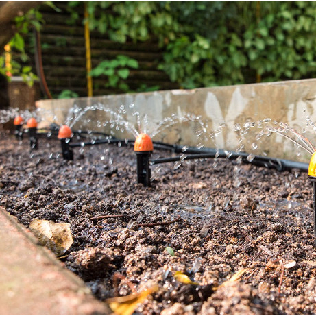 10 cái Béc tưới nhỏ giọt 8 tia loại cao cấp 18cm NHỰA ZIN 100%  đầu tưới tỏa tròn 360 độ
