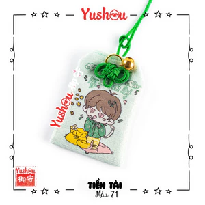 Túi Phước Yushou Tài Vận Mẫu 71 - Kiểu Omamori Nhật, Có sẵn, Quà tặng ý nghĩa.