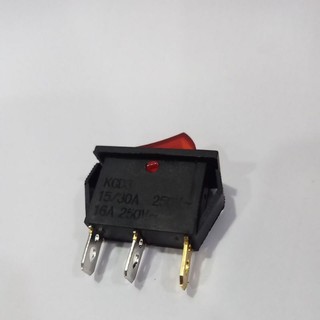Công tắc có đèn 3 chân 16A 250V