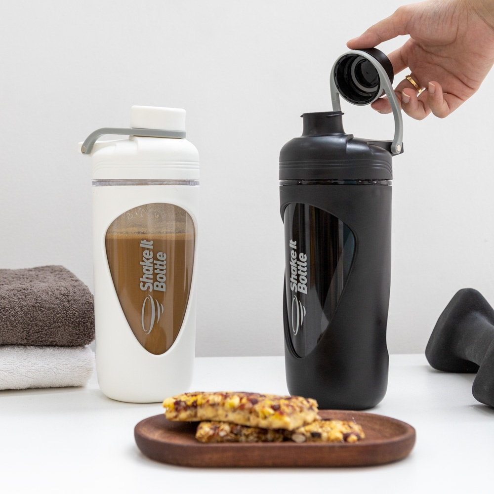 Ảnh Bình lắc Balance Shake it LocknLock HAP949 897ml 2 màu, có vạch chia dung tích và quai xách - K-MALL 3