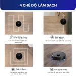 Robot hút bụi lau nhà Maxcare Maxbot M5 công nghệ tường ảo, điều hướng laser hiện đại, cảm biến vật cản, kết nối app — ảnh 6