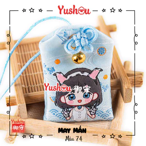 Túi Phước Yushou Mai Mắn Vạn Sự May Mắn - Kiểu Omamori Nhật, Có sẵn, Quà tặng ý nghĩa.