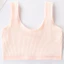 Áo lót không đệm, áo lá cho bé gái chất liệu cotton gân trơn hai lớp dày dặn Maruka Fashion