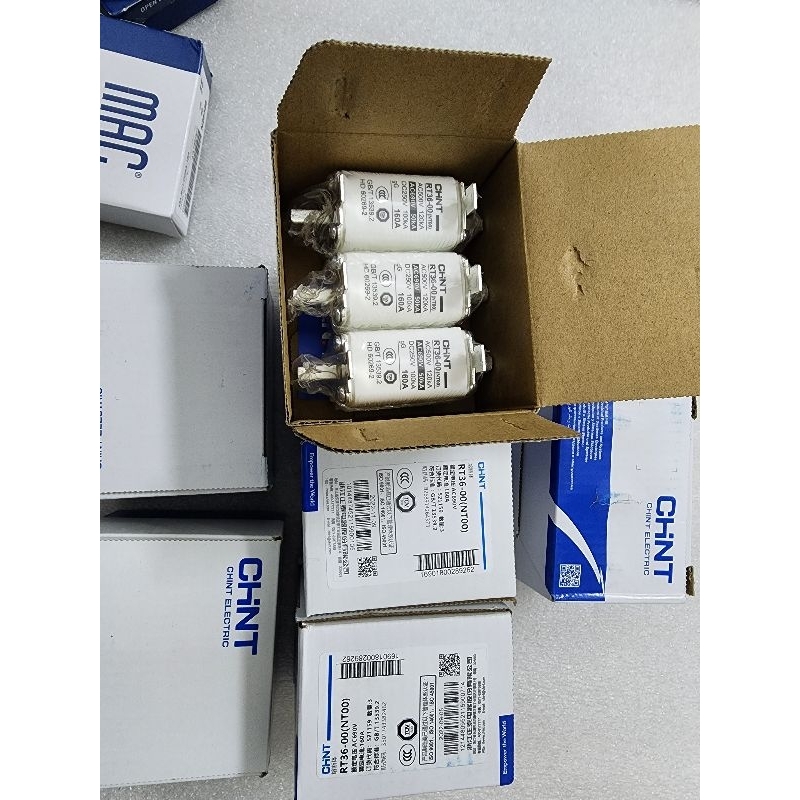 Cầu chì Chint RT36-00 (NT00) gG 160A | Shopee Việt Nam