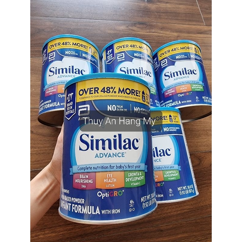 Sữa bột Similac Advance Optigro 873 gram date 10/2026 | Shopee Việt Nam