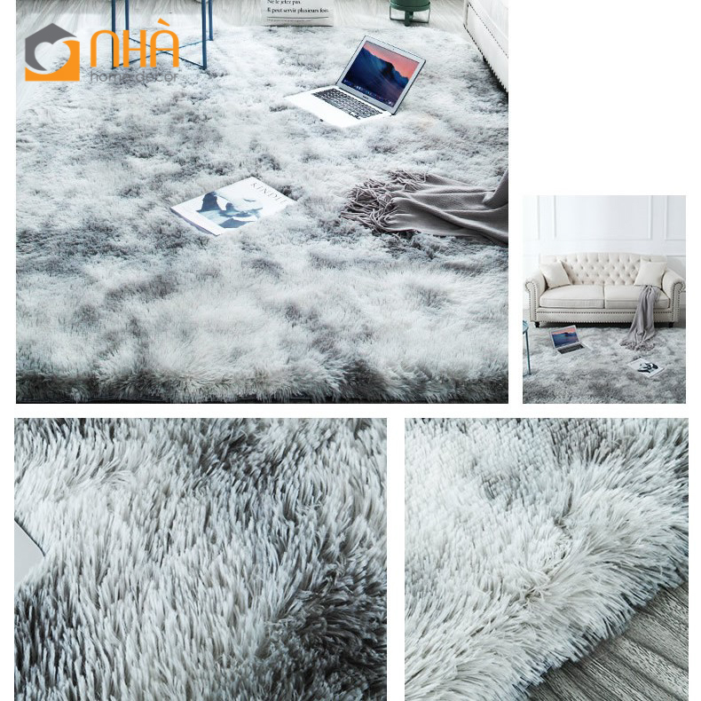 Thảm Tròn Lông Loang Trang Trí Chụp Hình PA9627