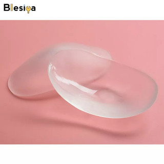 2 Miếng độn vai nam nữ dán độn vai áo vest bằng silicone Màu da và trong suốt Ova