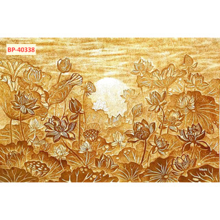 Tranh 3D giả vách CNC giả trúc chỉ phòng thờ