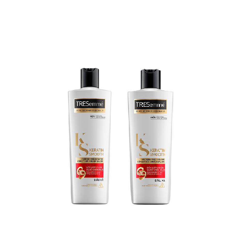 Ảnh [HB gift] Combo 2 Dầu xả TRESemmé giúp vào nếp suôn mượt 140g/chai 3