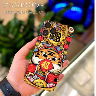 Tấm dán Skin Mặt Sau Thần Tài M011 FULL VIỀN 14 pro max , 13 pro max , 12 pro max , 11 pro max , xs max - FukiShop