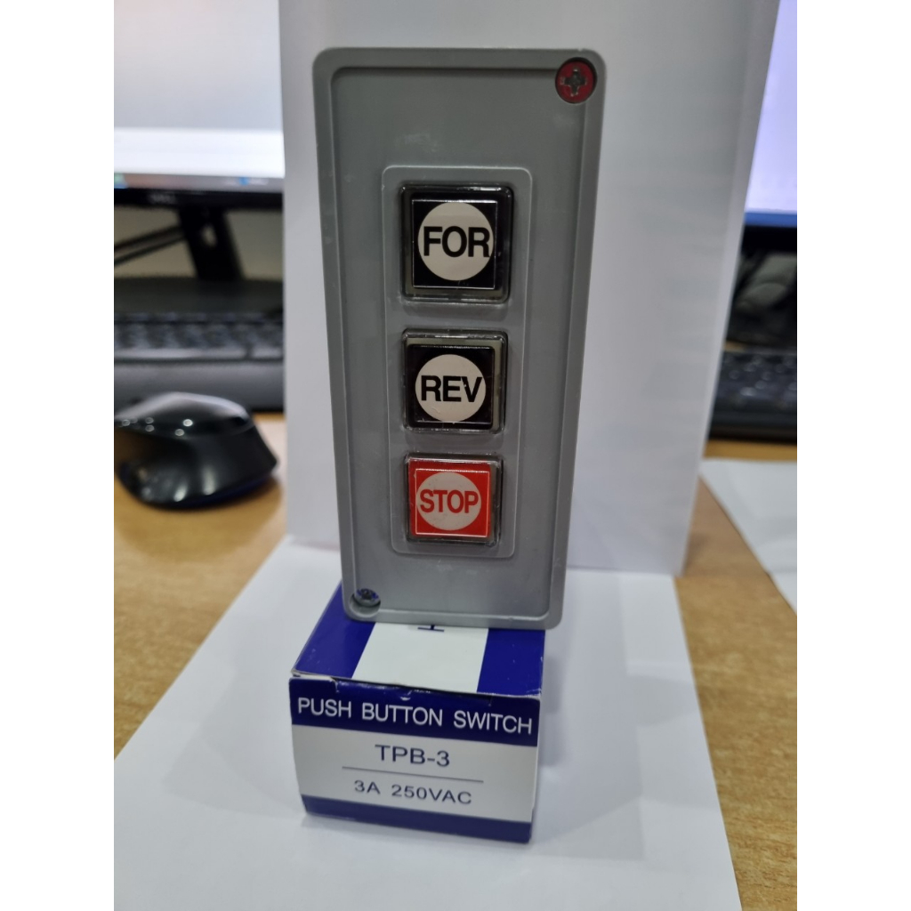 Hộp Nút Nhấn TPB-3 250VAC-3A và hộp nút nhấn TPB-2 | Shopee Việt Nam