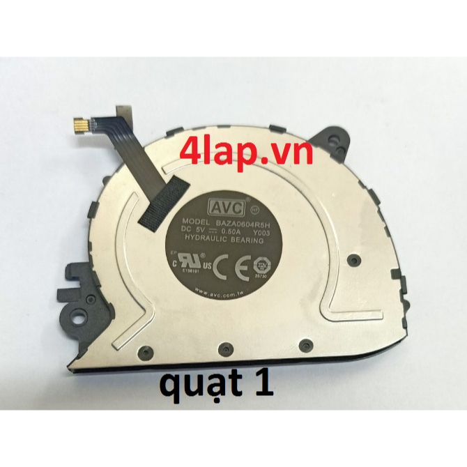 Laptop Lüfter Für Lenovo Ideapad 720S - CPU/GPU Kühlung Ersatzteil