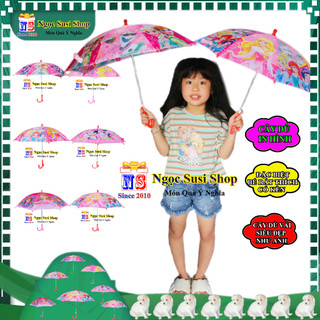 CÂY DÙ CHO BÉ HÌNH ELSA SIÊU DỄ THƯƠNG MUA CHỌN SIZE DÙNG CHE MƯA NẮNG - Ô DÙ CHO BÉ SIÊU HOT [GIAO NHANH]