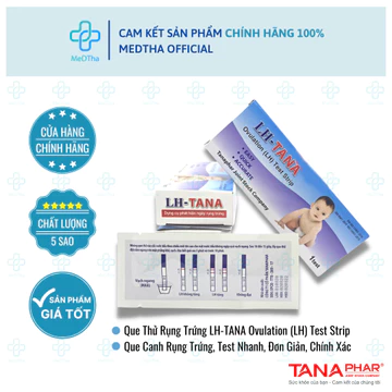 Que Thử Rụng Trứng LH TANA - Que Canh Rụng Trứng, Phát Hiện Nhanh, Đơn Giản, Chính Xác (Hộp 1 Que)