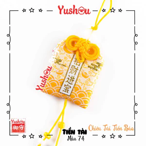 Túi Phước Yushou Tài Vận - Chiêu Tài Tiến Bảo - Kiểu Omamori Nhật, Có sẵn, Quà tặng ý nghĩa.