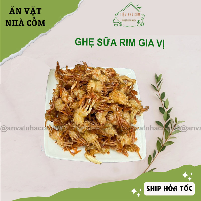 Ghẹ sữa rim gia vị 250g, giòn rụm, mặn ngọt ngon khó cưỡng - Ăn vặt nhà ...