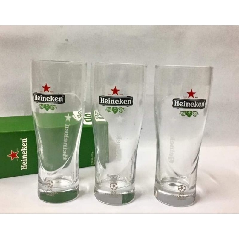 HỎA TỐC] COMBO 4 Ly thuỷ tinh bia Heineken | Shopee Việt Nam