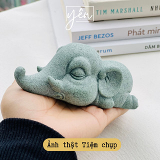 Sleepy Monster – Tượng thú nhỏ đang ngủ xinh xắn, trang trí nhà cửa và văn phòng