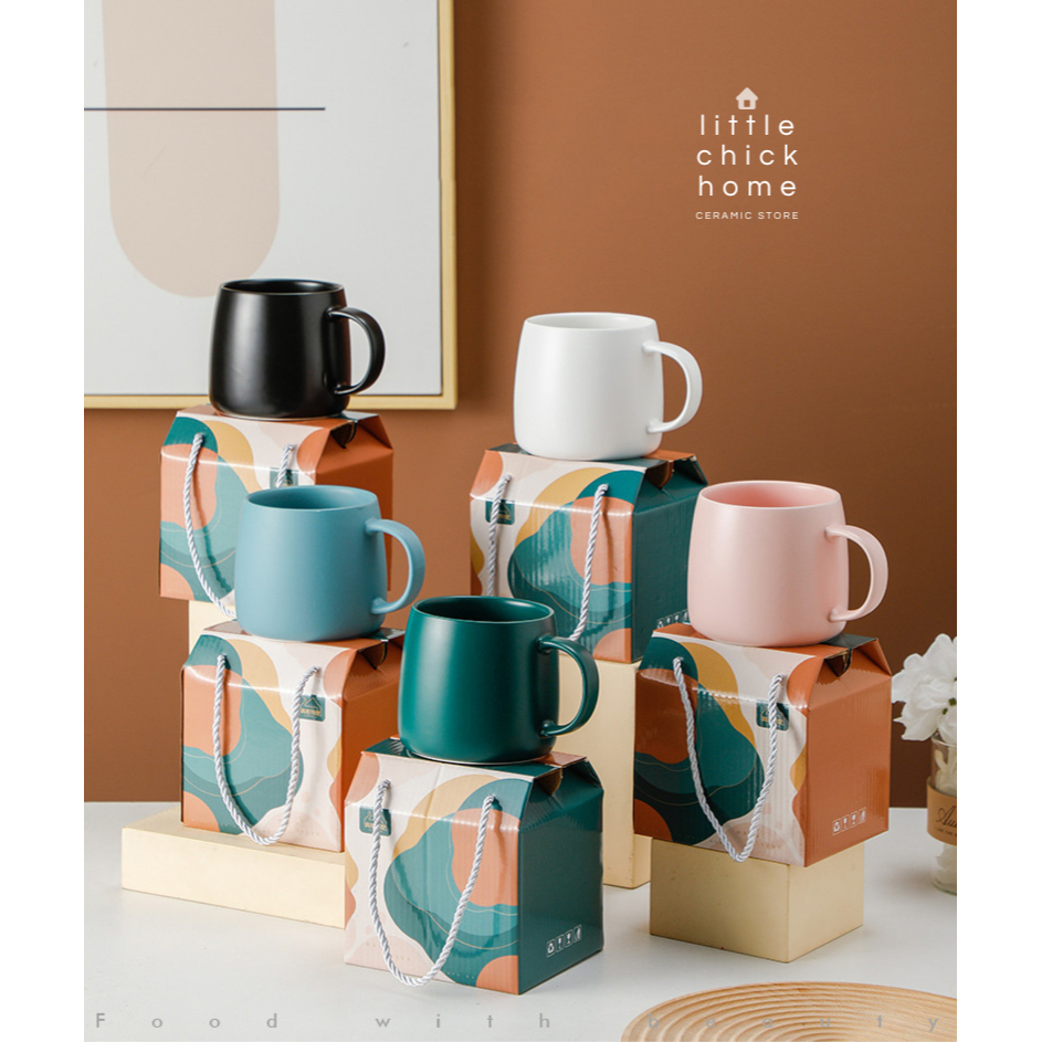 Ly sứ cốc cà phê dung tích lớn 450-500ml có hộp quà | Shopee Việt Nam
