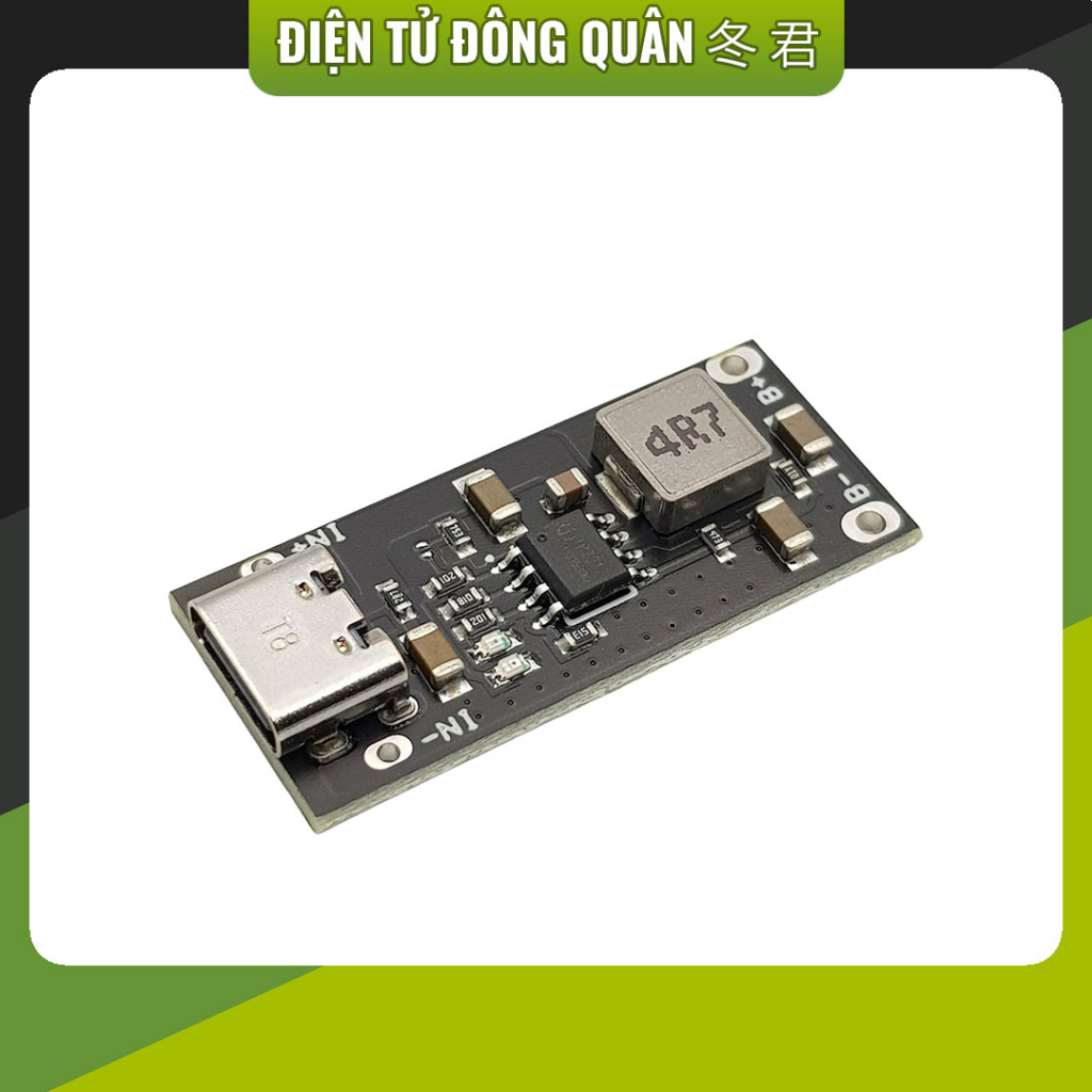 [HCM] Mạch USB Type-C 3A IP2312 Sạc Nhanh Pin Lithium | Shopee Việt Nam