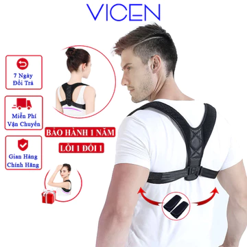 Đai Chống Gù Lưng Nam Nữ ANDEGO Đủ Size Người Lớn Trẻ Em Lỗi 1 Đổi 1 Mẫu POSTURE. Đai Lưng Chống Gù.