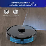 Robot hút bụi lau nhà Maxcare Maxbot M5 công nghệ tường ảo, điều hướng laser hiện đại, cảm biến vật cản, kết nối app — ảnh 3
