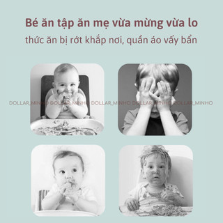 <Tổng hợp> Yếm ăn dặm silicone gấu, thỏ ngộ nghĩnh siêu xinh