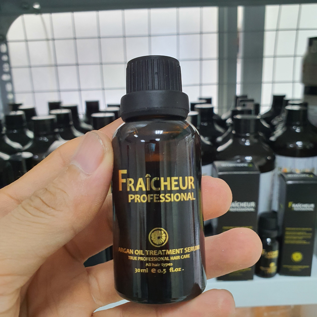 Tinh Dầu Dưỡng Tóc Fraîcheur Argan Oil Treatment 15ml-100ml | Dưỡng Tóc Mềm Mượt, Giảm Khô Xơ, Bóng Khỏe.