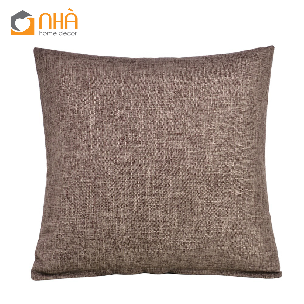 Vỏ Gối Tựa Lưng Trang Trí Sofa Lông Cừu Dệt Sợi Rối Sang Trọng Size 50cm, 45cm